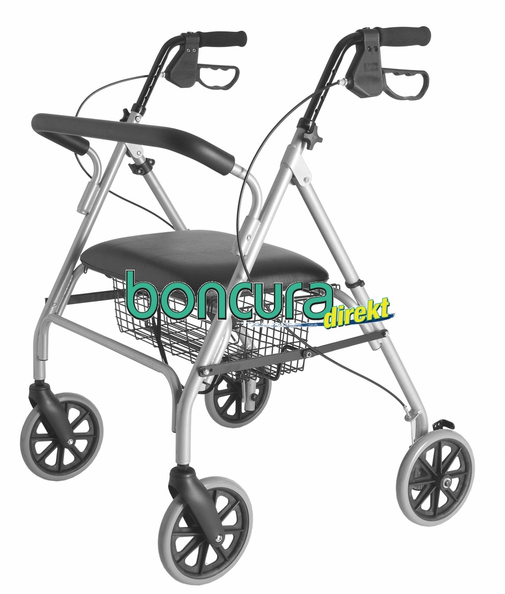 Rollator XXL-Belastung Farbe: Silber