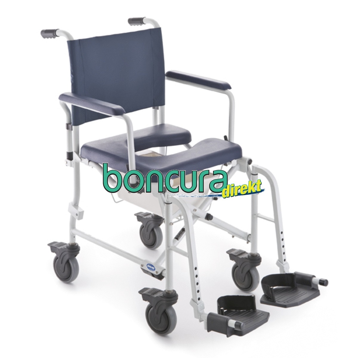 Dusch- Toilettenstuhl Invacare Lima Faltbar & fahrbar